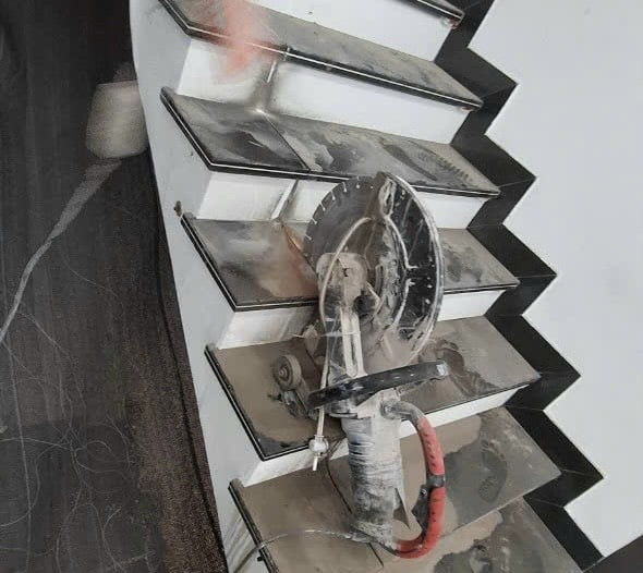 cắt bê tông làm cầu thang hà nội