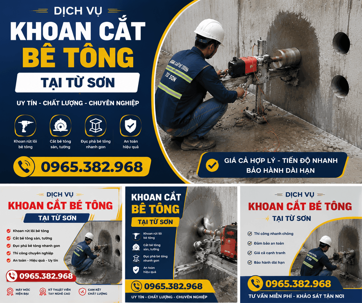 Cắt Bê Tông Từ Sơn